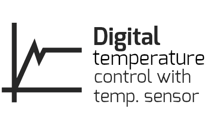 Control digital al temperaturii cu senzor de temperatură